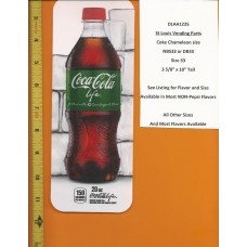 Large Coke Size Chameleon Soda Flavor Strip Coke Life 20oz BOTTLE
